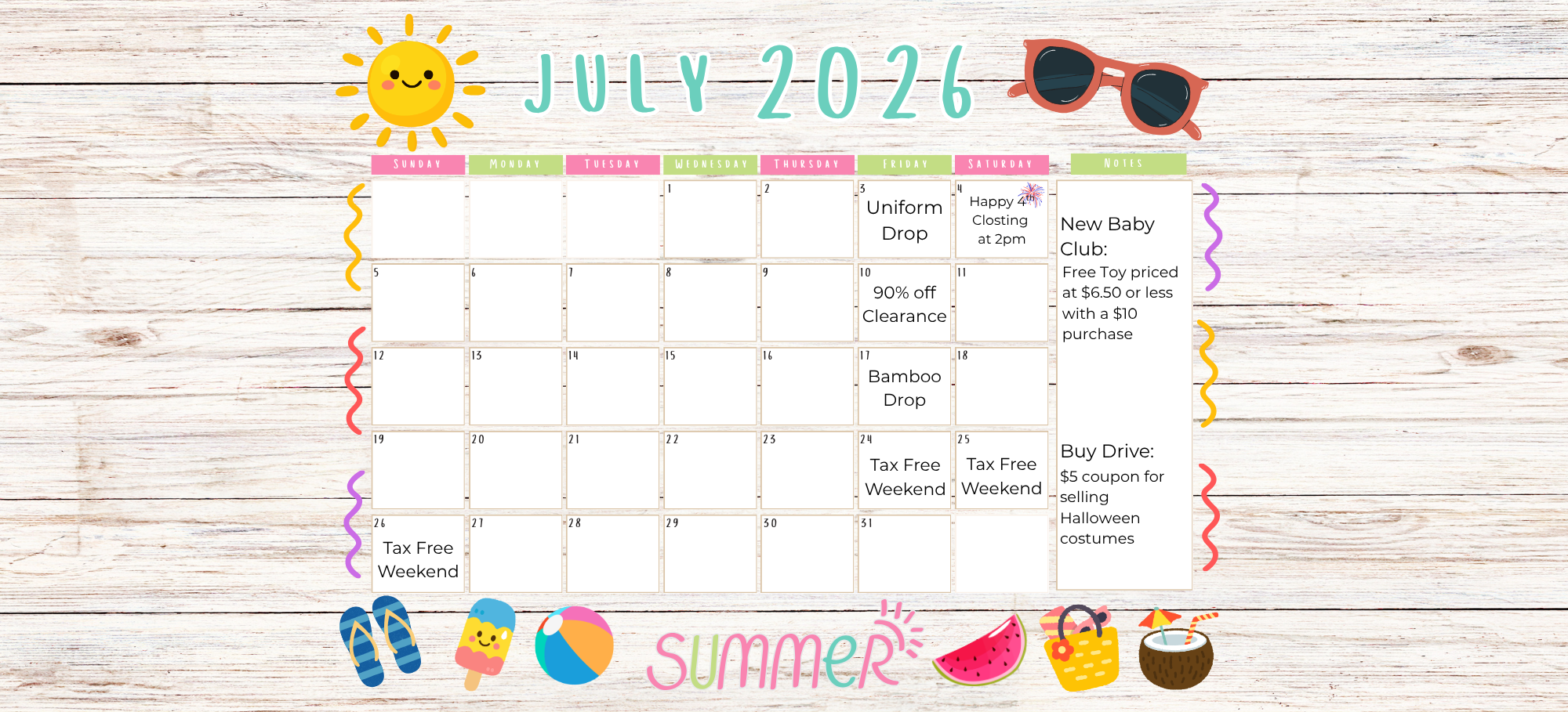calendar
